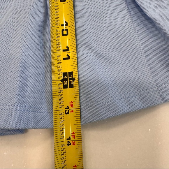 NWT Polo Ralph Lauren Big Girls Pleated Mesh Drawstring Skort Bluebell L (12-14) - Picture 8 of 11